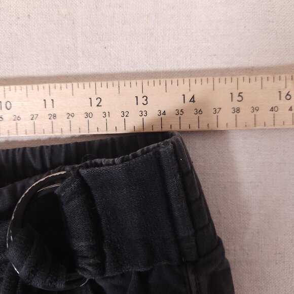 Saturday Sunday Anthropologie Sydney Jogger Pants Womens Small Belted FLAW - Picture 4 of 16